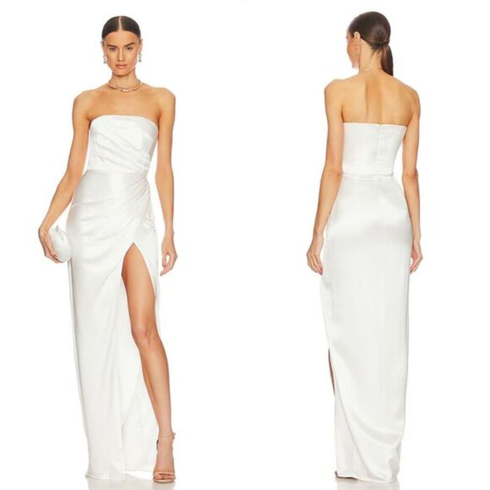 NWT SAU LEE Priyanka Dress in Ivory US 10 $495